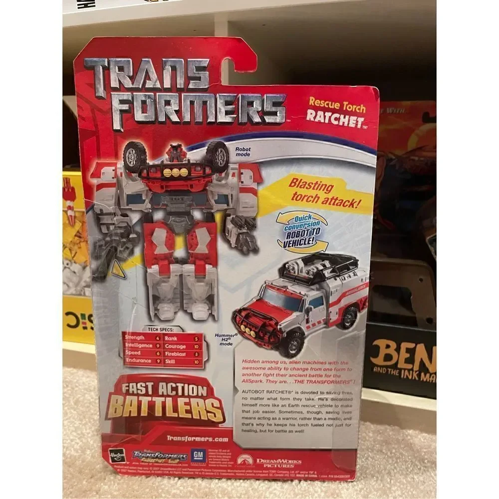 Transformers Rescue Torch Ratchet Fast Action Battlers Hasbro New Sealed MOC